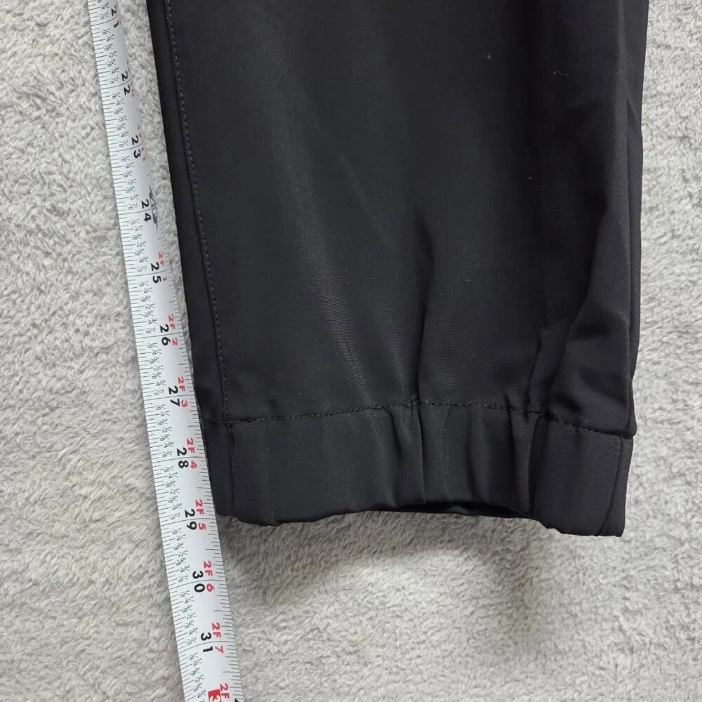 Proper Cloth Pants Mens 46x29 Black The Milano Performance Jogger Travel Comfort